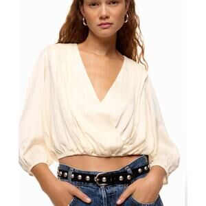 Zadig & Voltaire Cream Blouse